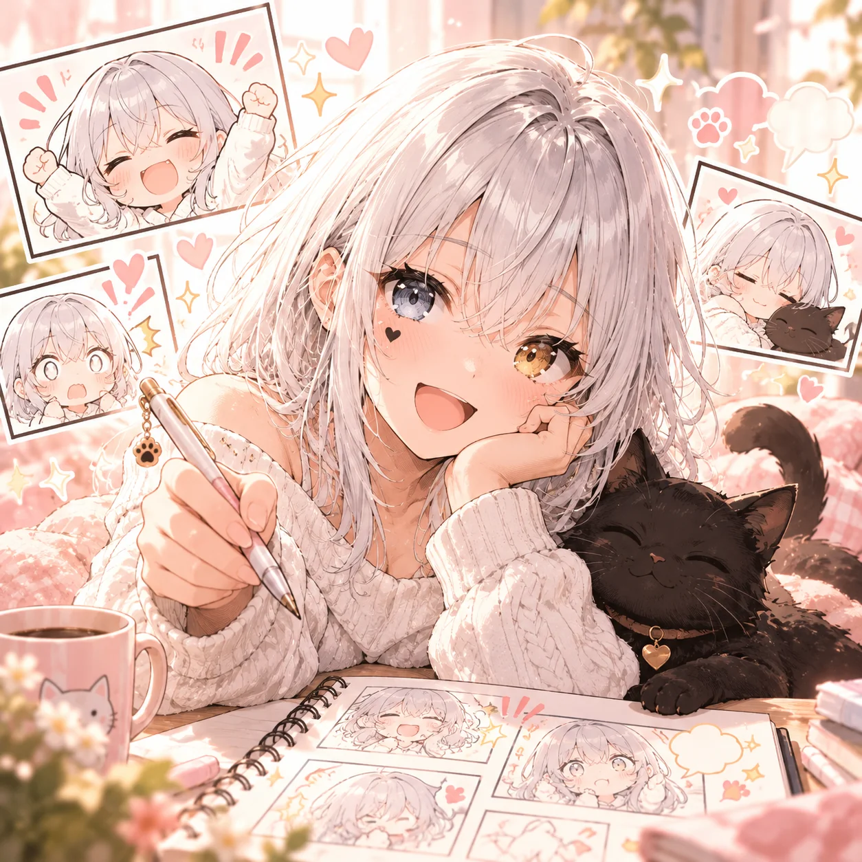 【4コマ漫画】モルアゥナのFXあるあるのイメージ