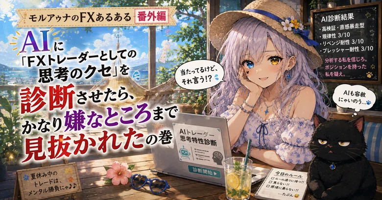 第0回 FXトレーダー思考特性診断_AIプロンプト バナー