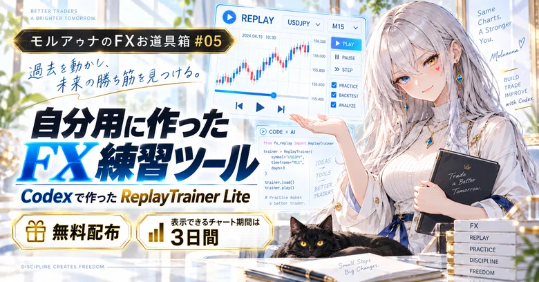 第5回 【実習ツール】ReplayTrainer_ver001_Lite_Limit バナー