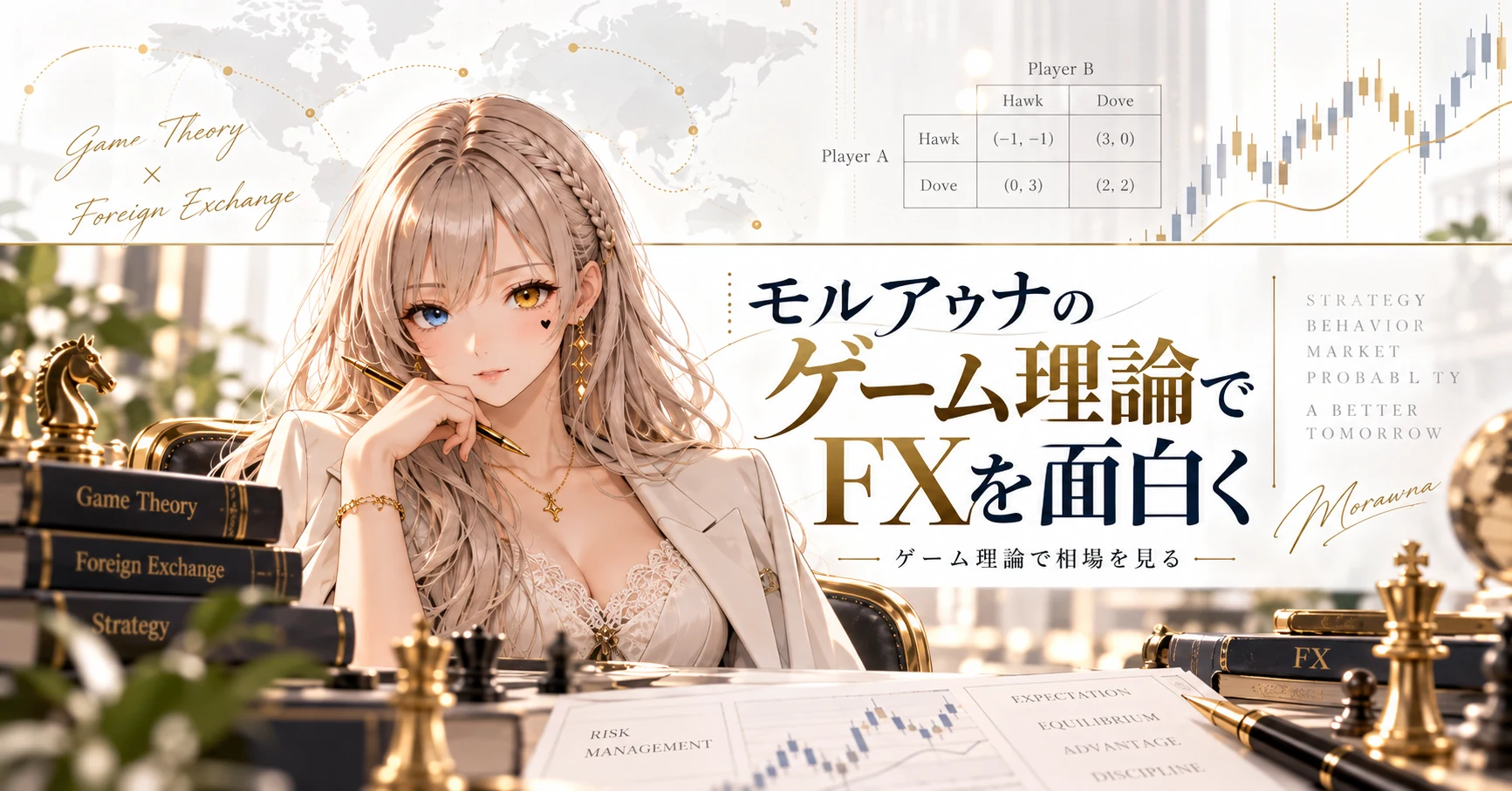 モルアゥナのゲーム理論でFXを面白く マガジンバナー